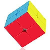 Los mejores  - ROXENDA Cubo Mágico- Qiyi 2x2 Speed Cube Stickerless - Giro Fácil y Juego Suave &amp- Sólido Duradero ABS- se Vuelve Más…